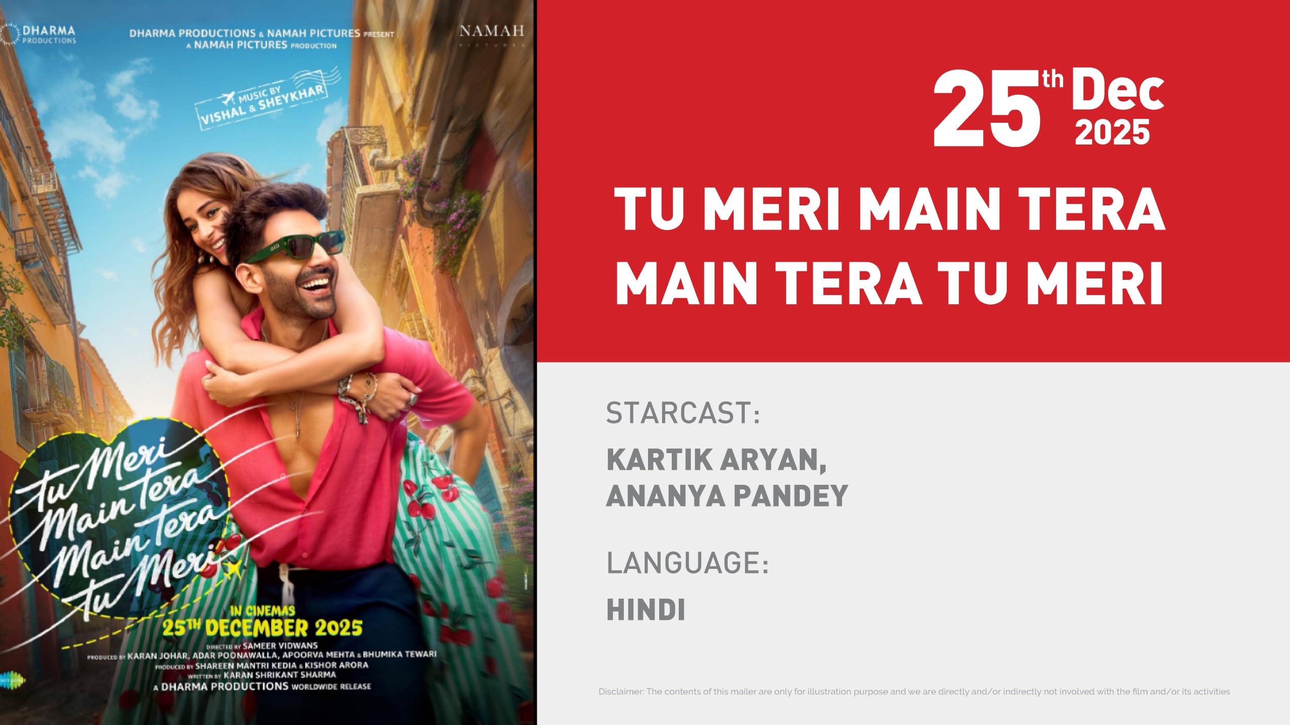 Tu Meri Main Tera Main Tera Tu Meri