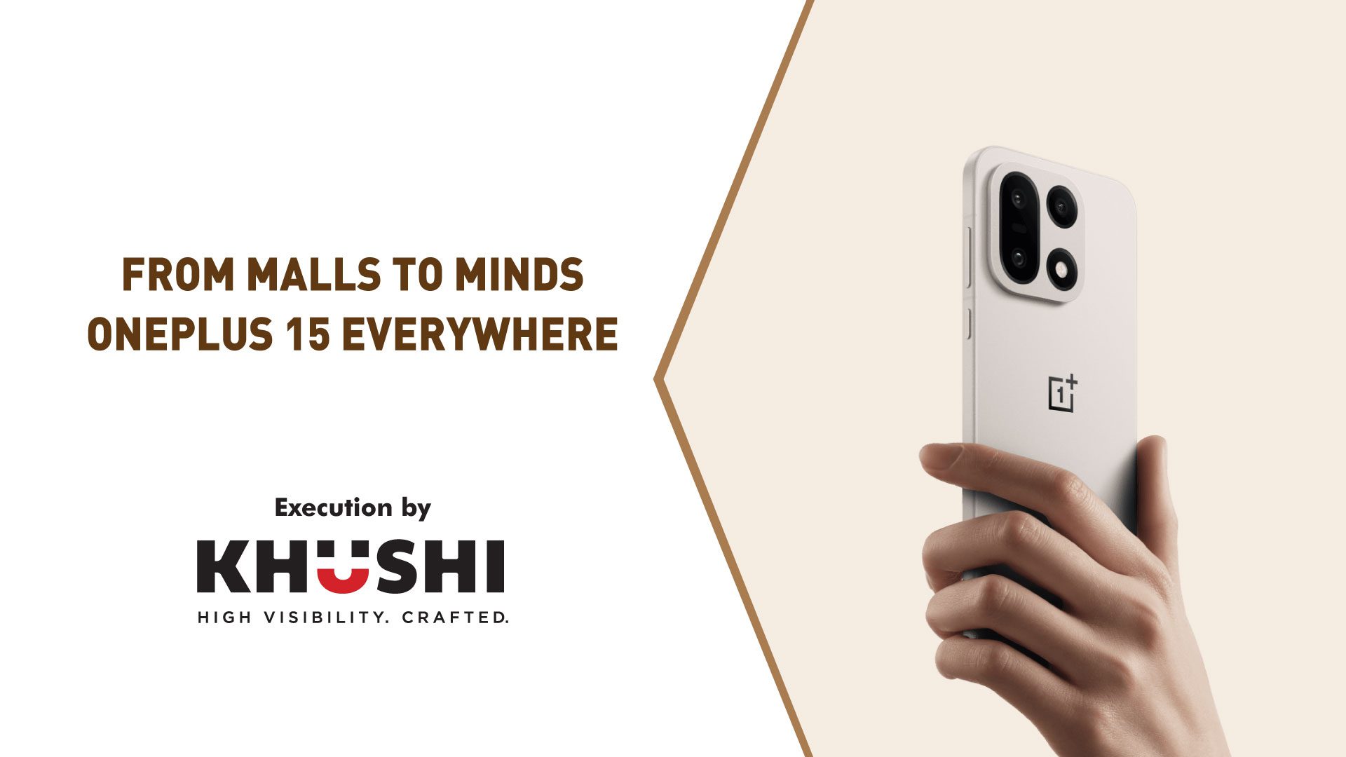 From Malls to Minds — OnePlus 15 Everywhere 👀