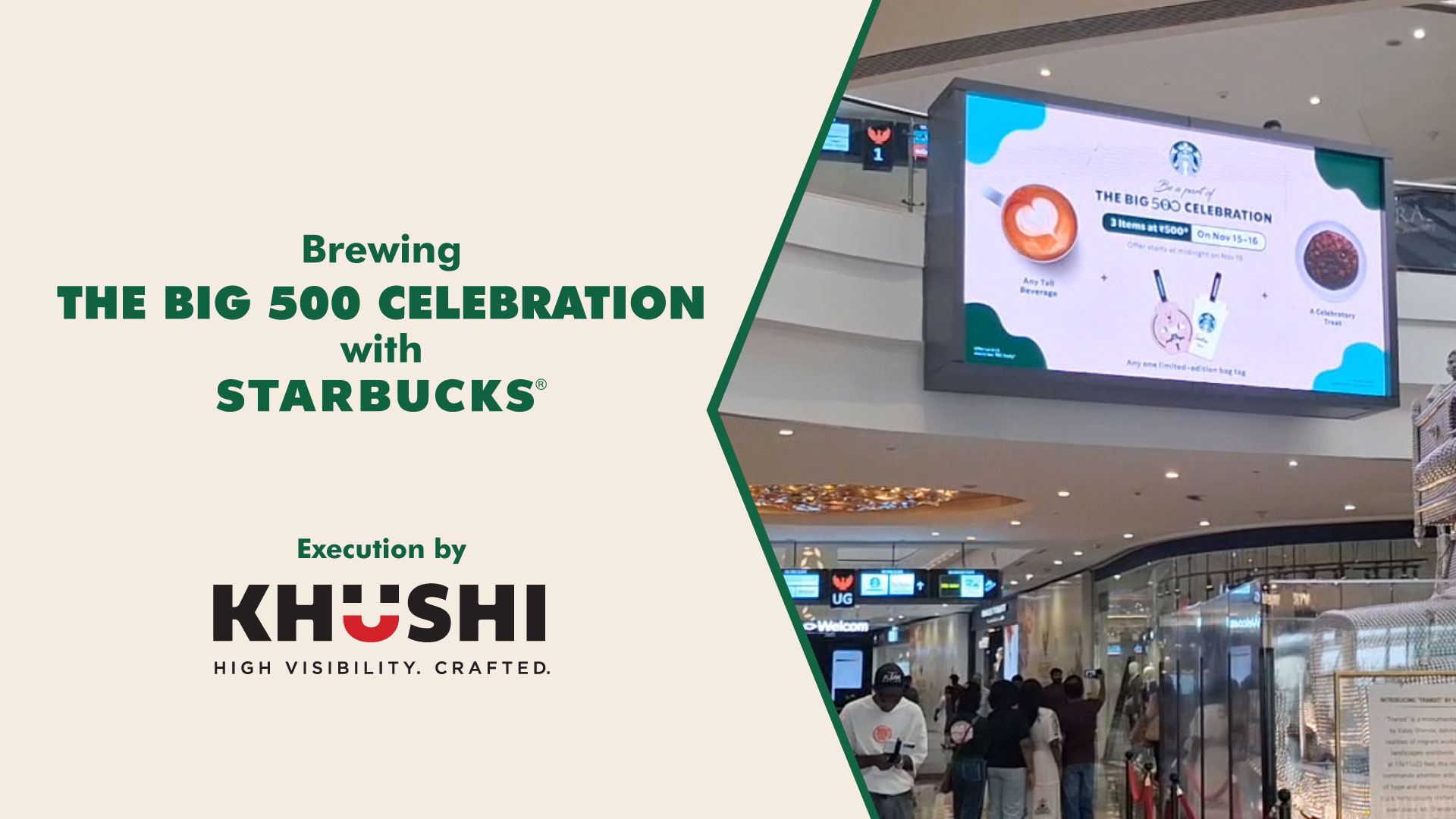 Brewing The Big 500 Celebration with Starbucks