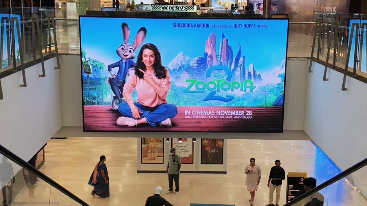 Zootopia 2 Mall Advertising | Pan India Immersive Cinema Marketing