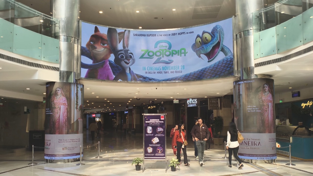 Zootopia 2 Mall Advertising | Pan India Immersive Cinema Marketing