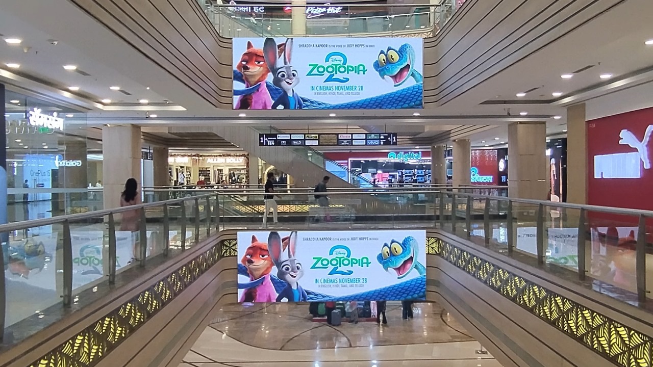 Zootopia 2 Mall Advertising | Pan India Immersive Cinema Marketing