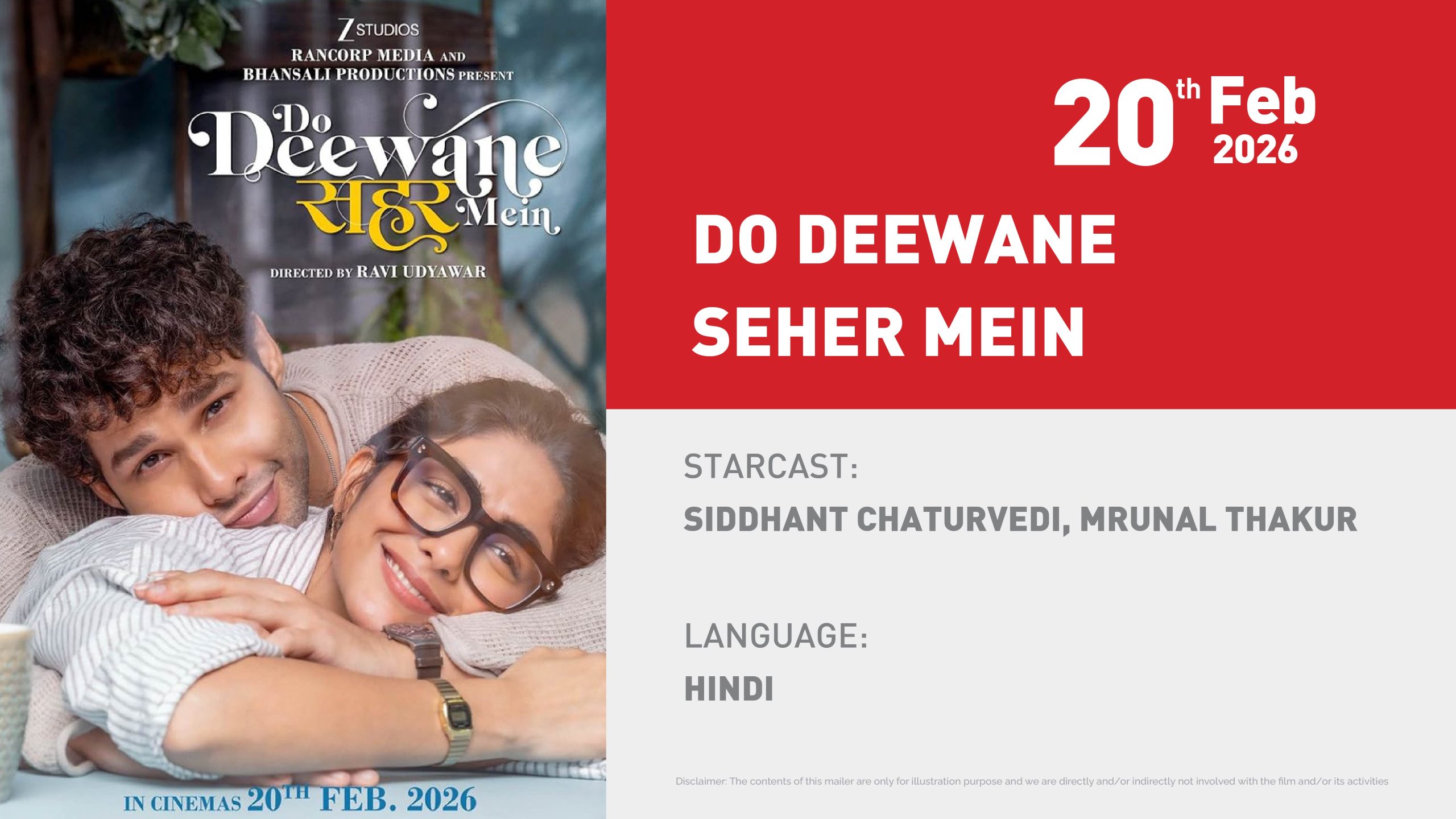 Do Deewane Seher Mein