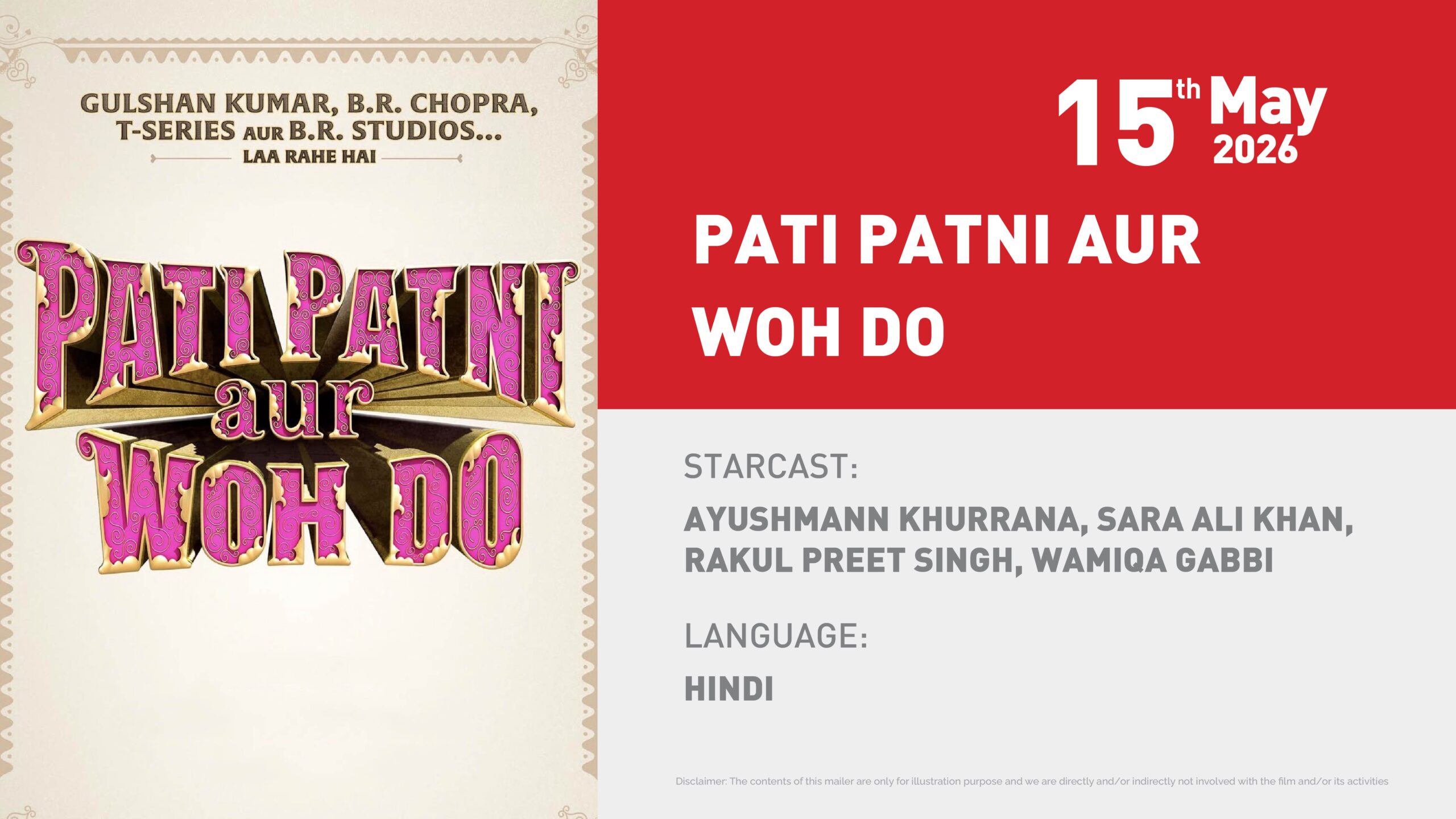 Pati Patni Aur Woh Do